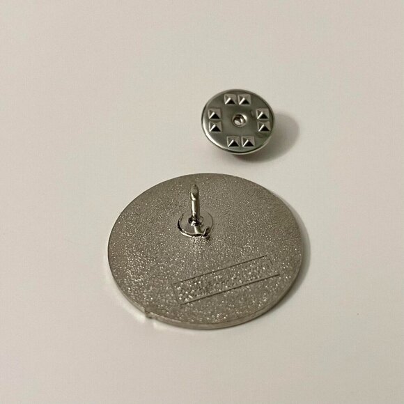 2001 Lets Roll 911 Remembered Lapel Hat Pin US Flag Eagle - Picture 9 of 11